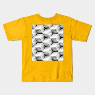 geo_cubes Kids T-Shirt